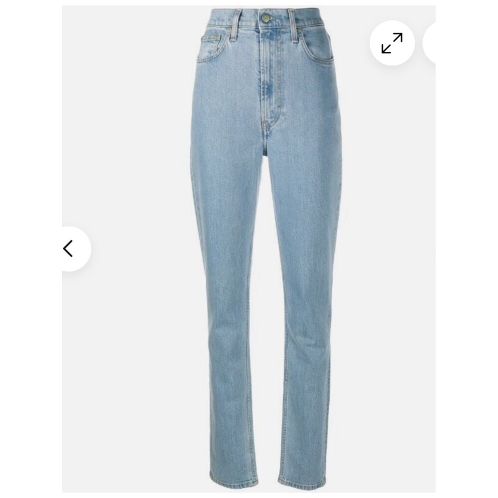 Helmut Lang Femme Straight Leg High-Waisted Jeans